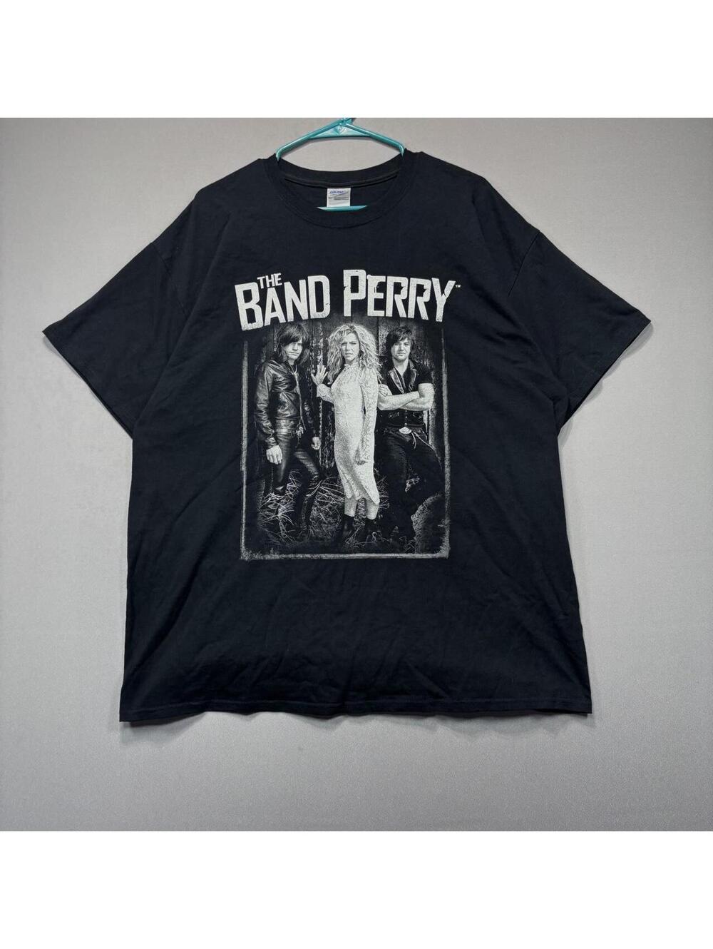 The Band Perry World Tour Black Graphic T-Shirt XL
